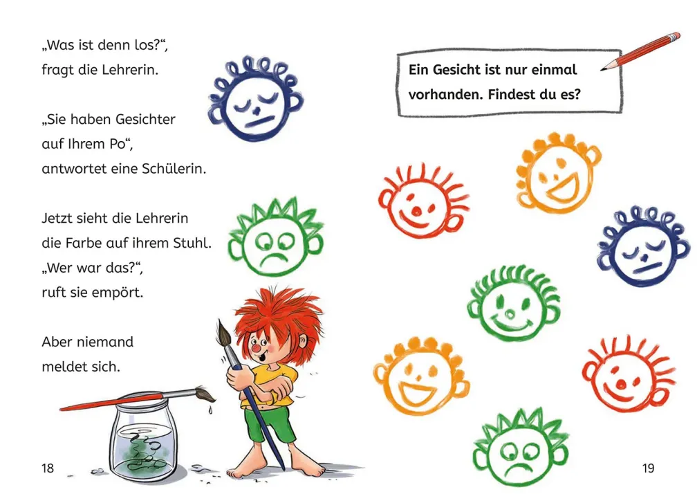Pumuckl, Bücherhelden 1. Klasse, Pumuckl geht in die Schule