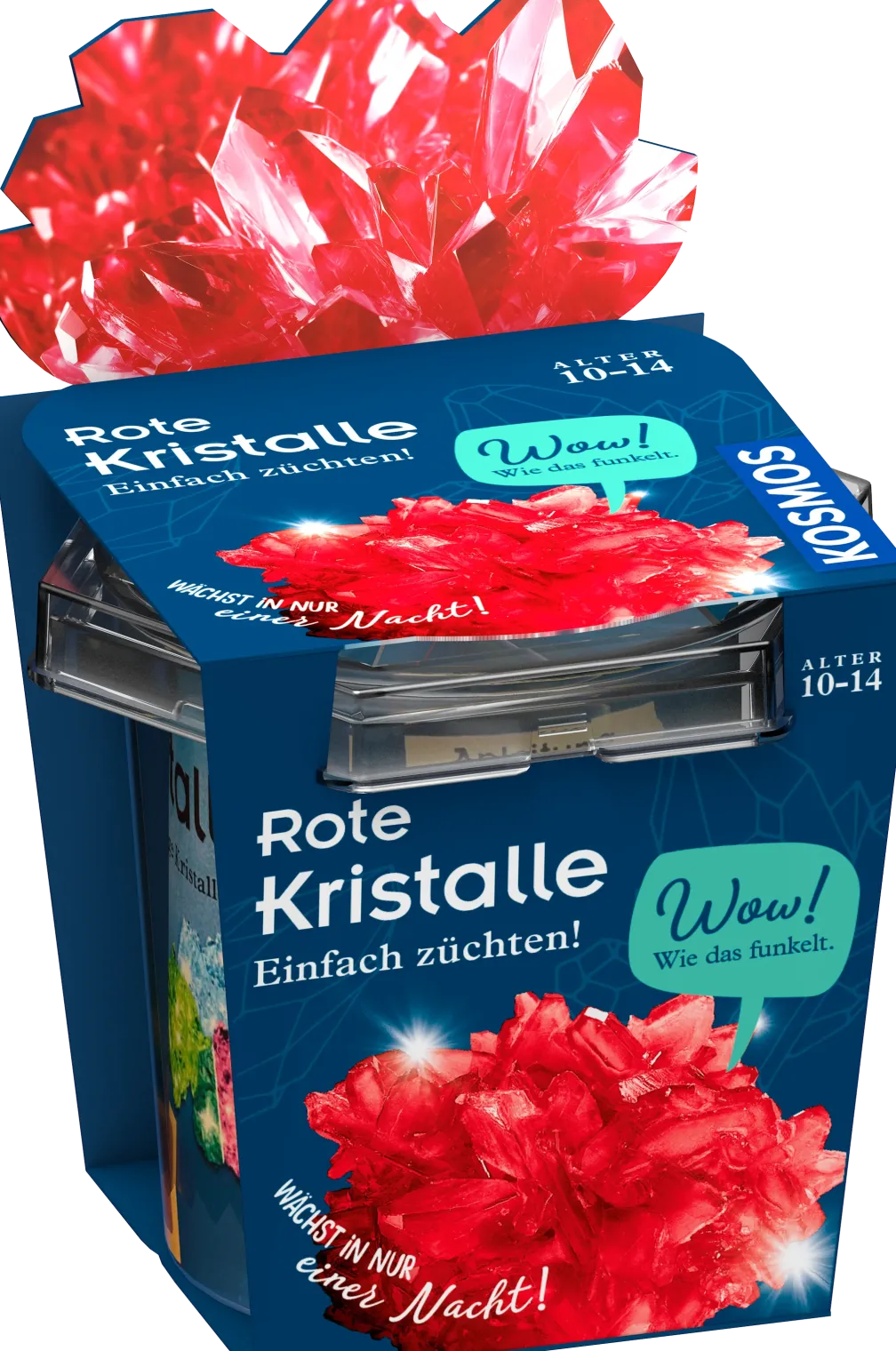 Rote Kristalle