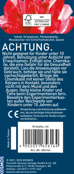 Rote Kristalle