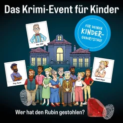 Rätsel-Party: Die drei Fragezeichen Kids - Der verschwundene Rubin