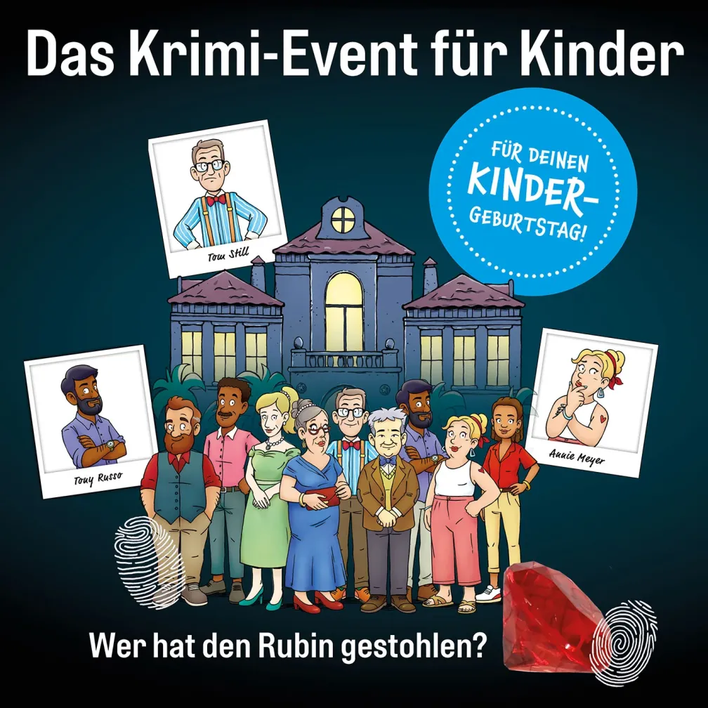 Rätsel-Party: Die drei Fragezeichen Kids - Der verschwundene Rubin