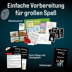 Rätsel-Party: Die drei Fragezeichen Kids - Der verschwundene Rubin