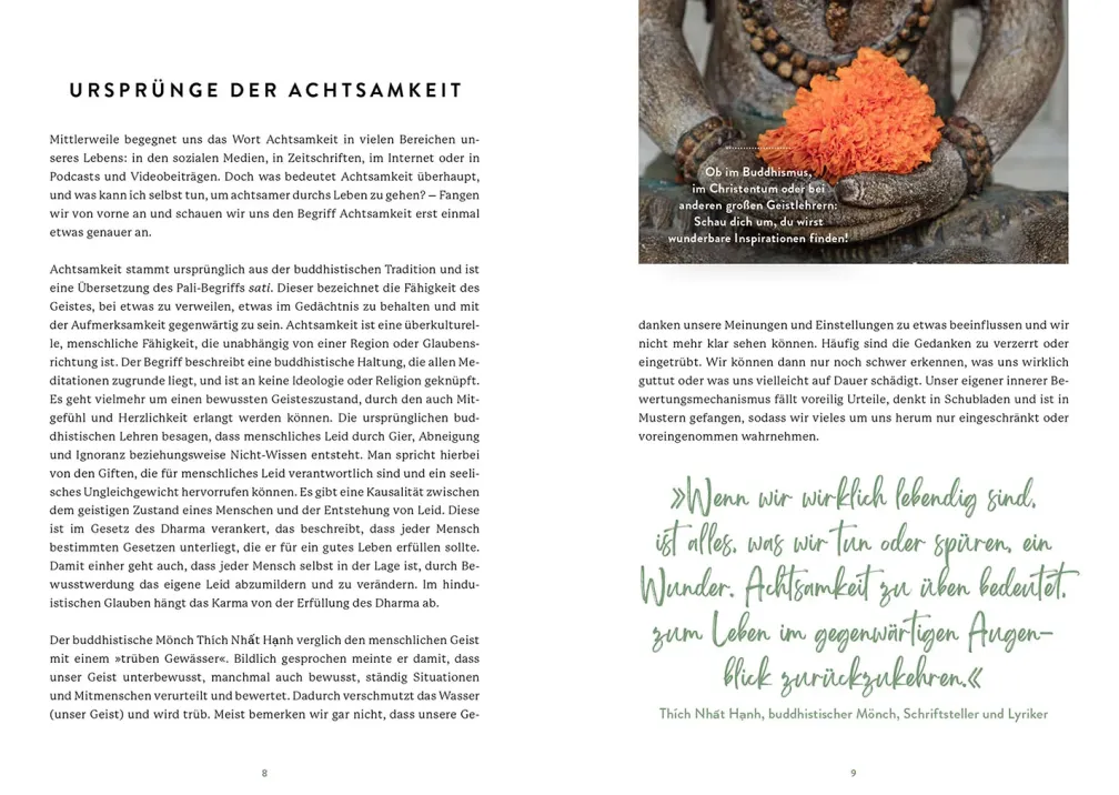 So bist du achtsam