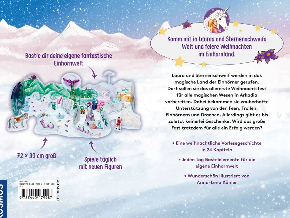 Sternenschweif Adventskalender, Weihnachten im Einhornland