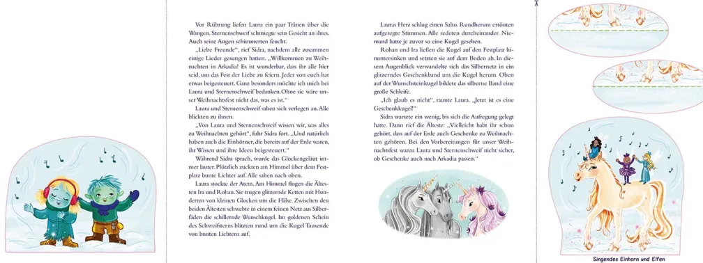 Sternenschweif Adventskalender, Weihnachten im Einhornland