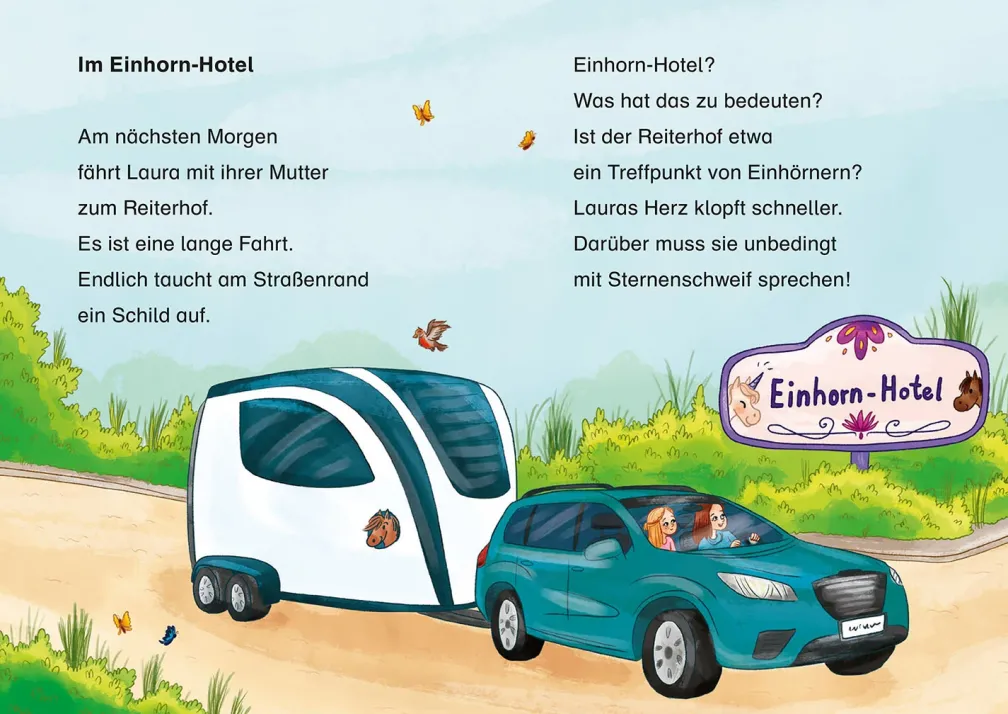 Sternenschweif, Bücherhelden 1. Klasse, Ferien auf dem Reiterhof