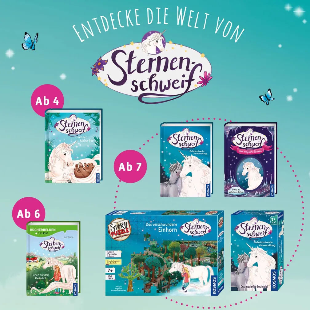 Sternenschweif, Bücherhelden 1. Klasse, Ferien auf dem Reiterhof