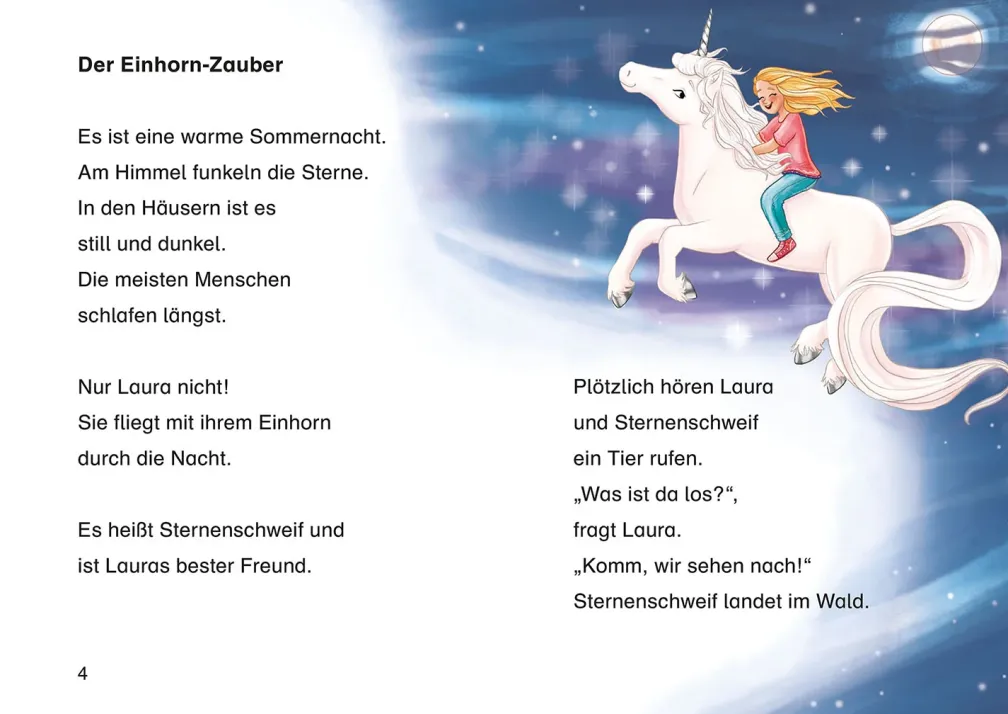 Sternenschweif, Bücherhelden 1. Klasse, Das Glückspferd