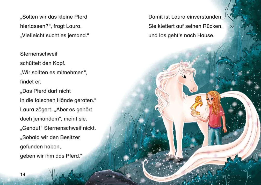 Sternenschweif, Bücherhelden 1. Klasse, Das Glückspferd
