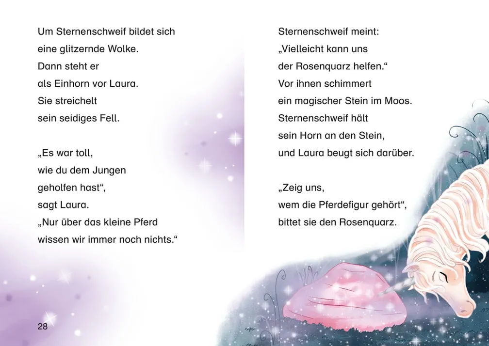 Sternenschweif, Bücherhelden 1. Klasse, Das Glückspferd