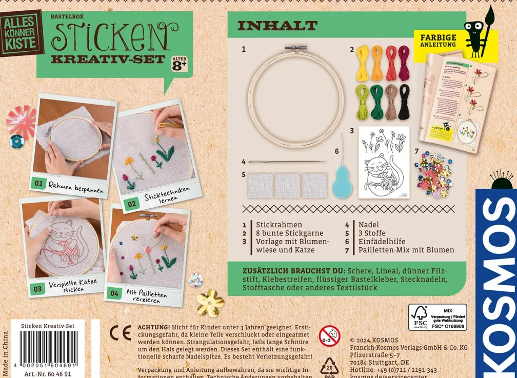 Sticken Kreativ-Set