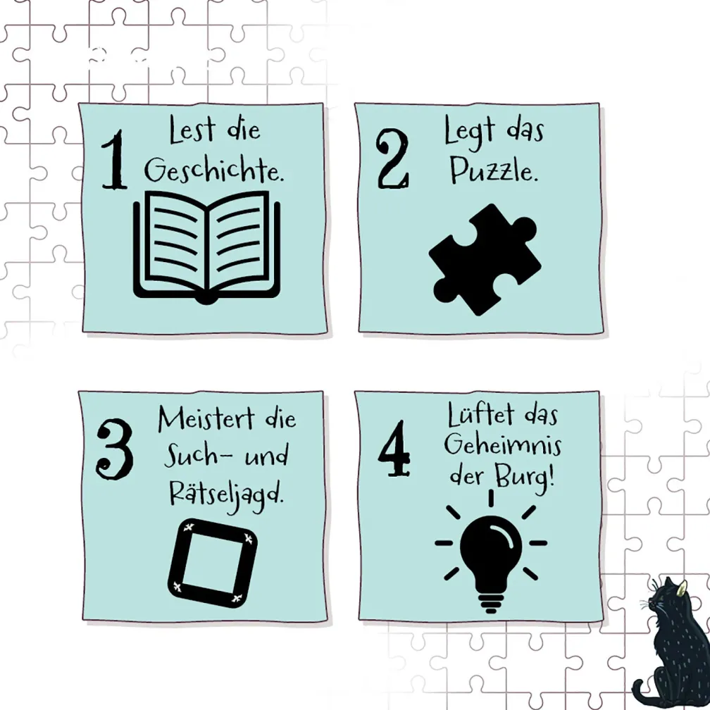 Story Puzzle: Die Schule der magischen Tiere - Endlich ausgegeistert!