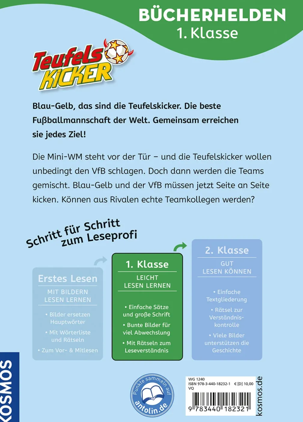 Teufelskicker, Bücherhelden 1. Klasse, Die Meisterschaft