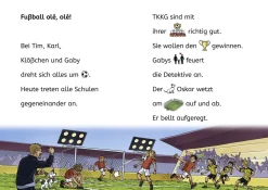 TKKG Junior, Bücherhelden Erstes Lesen, Tatort Fußballplatz