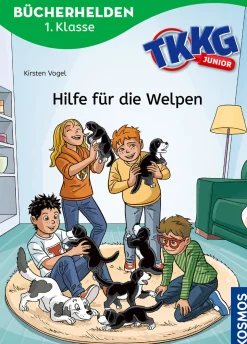 TKKG Junior, Bücherhelden 1. Klasse, Hilfe für die Welpen