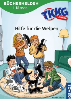 TKKG Junior, Bücherhelden 1. Klasse, Hilfe für die Welpen