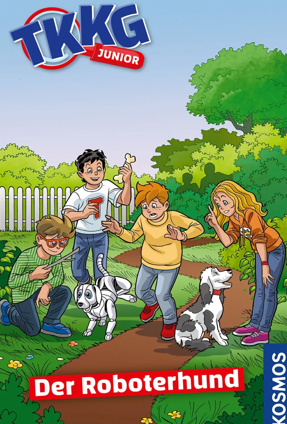 TKKG Junior, 9, Der Roboterhund