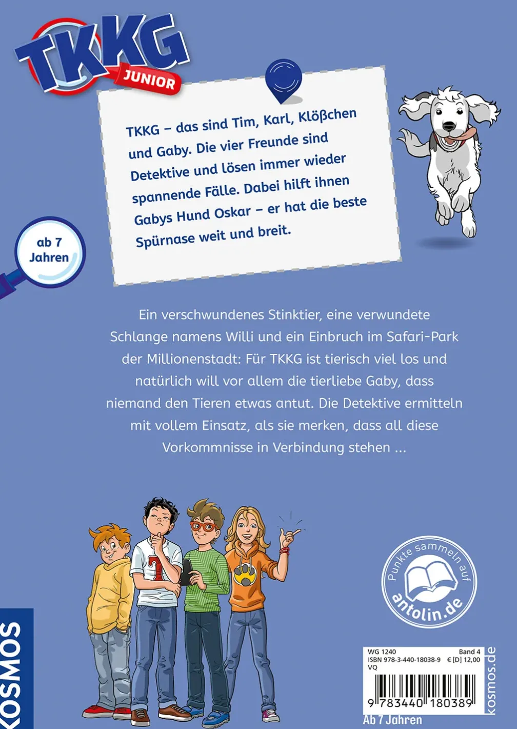 TKKG Junior, 4, Wildes Tierchaos