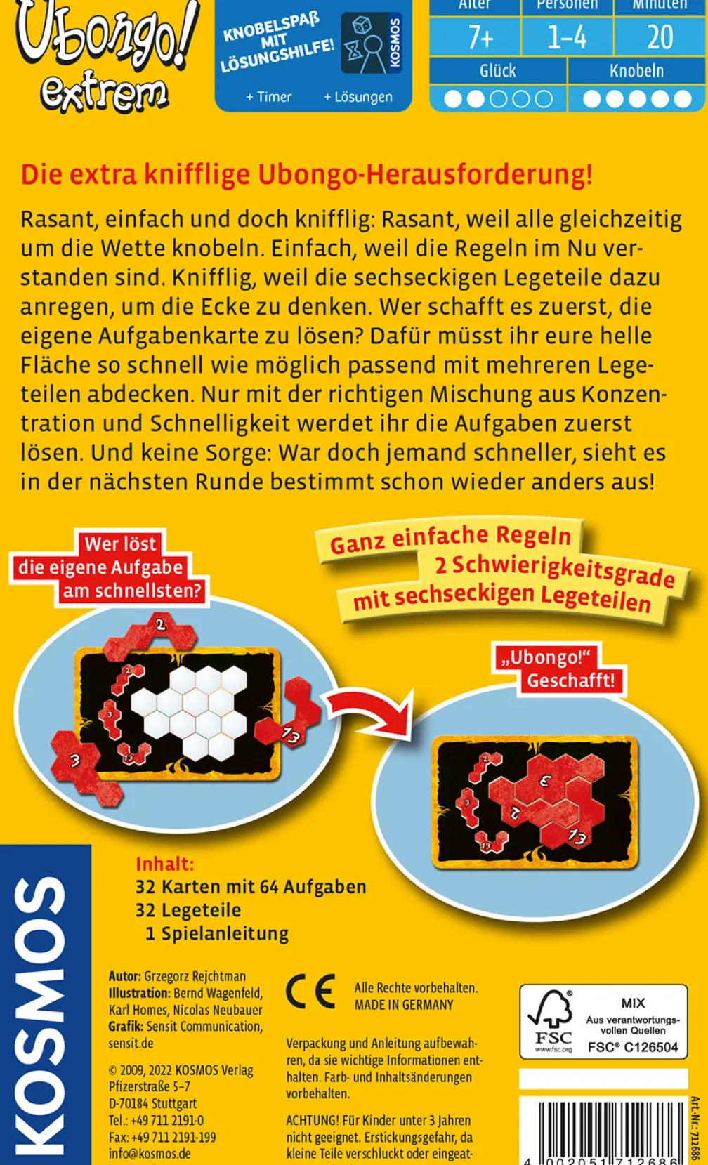 Ubongo extrem - Mitbringspiel