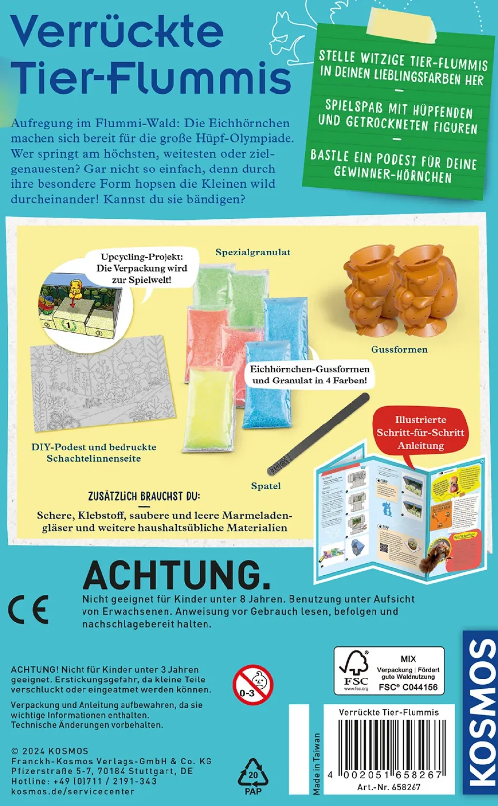 Verrückte Tier-Flummis